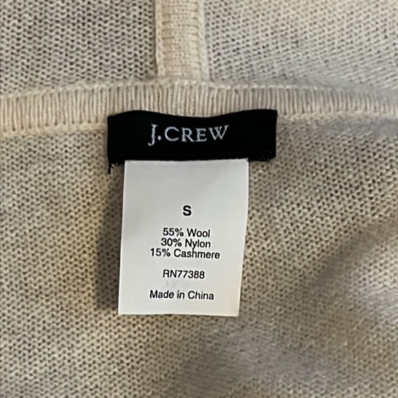 J Crew wool hooded sweater - Picture 5 of 5